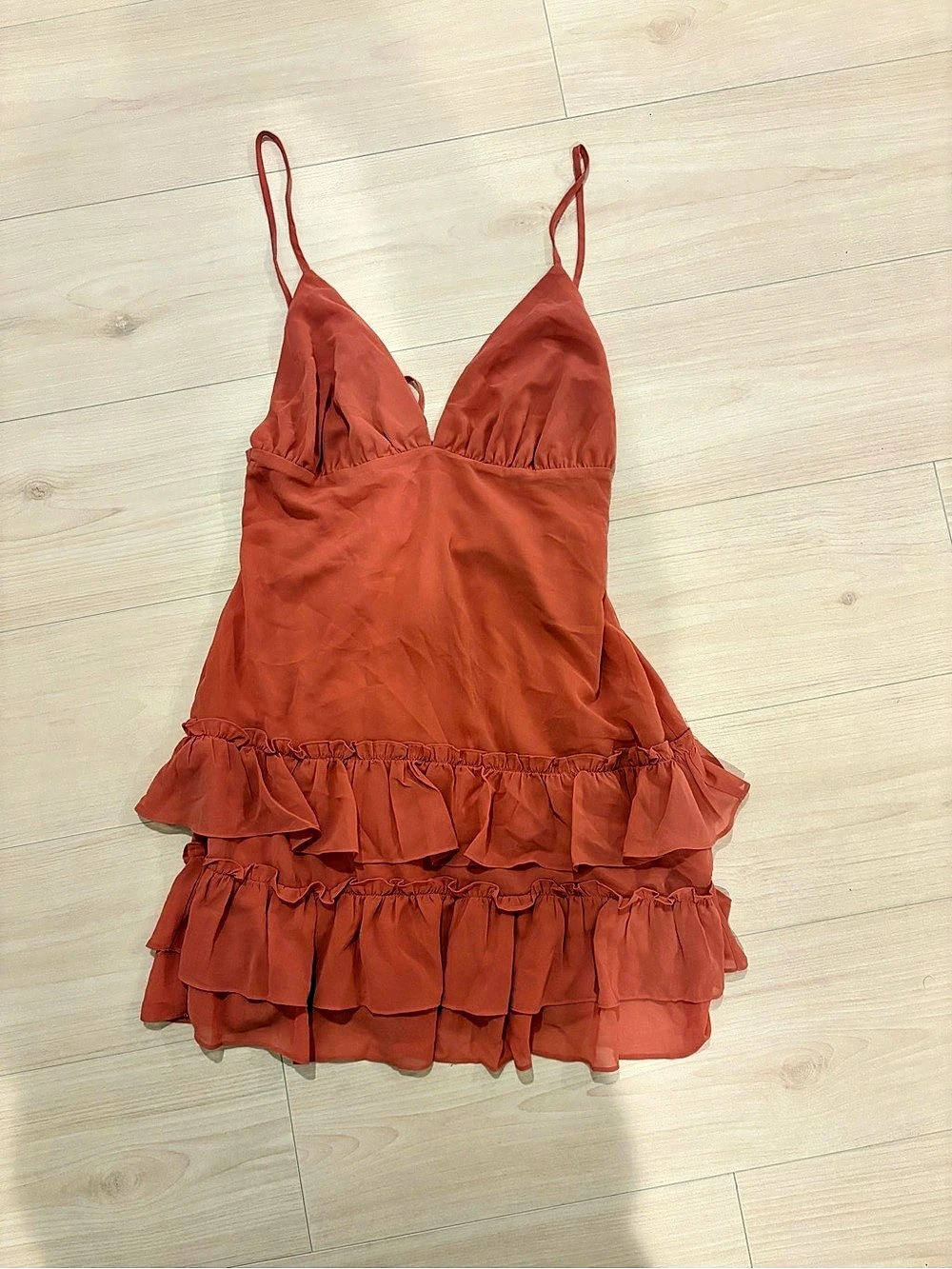 Lulus Ruffle Mini Dress